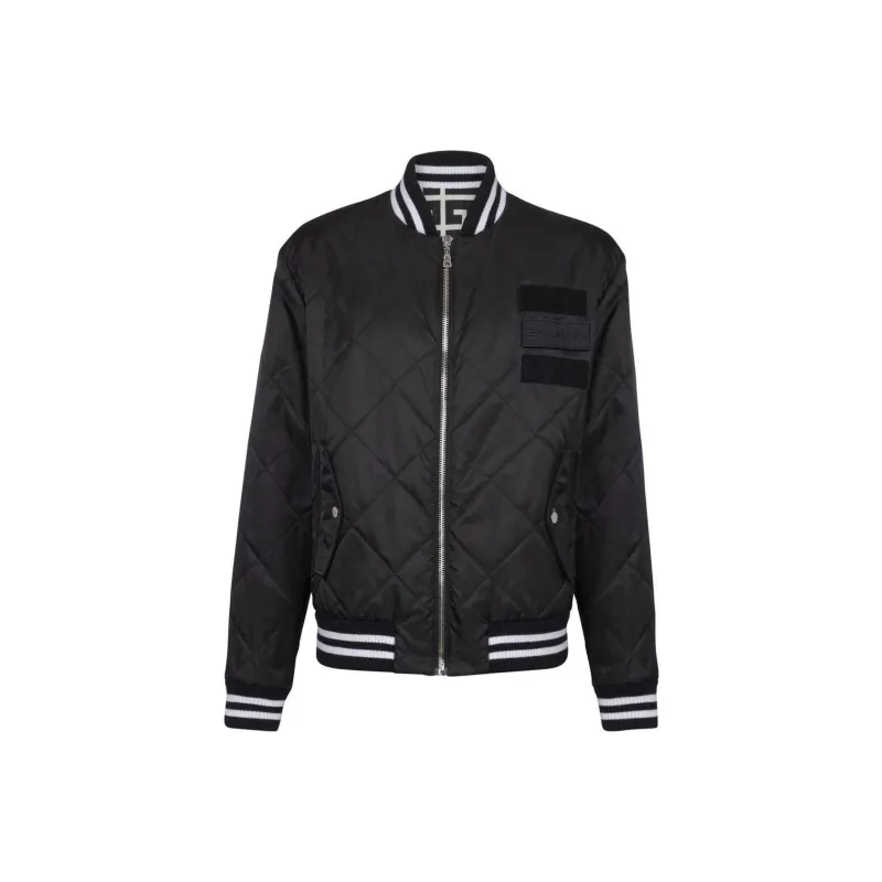 BALMAIN Reversible Maxi Monogram Jacket-0