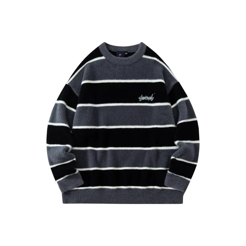 Suamoment Fall And Winter Loose Fit Casual Couple Sweater Unisex-8