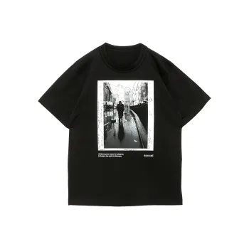 Sacai Graphic Printed Crewneck T Shirt