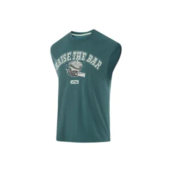 LiNing Fitness Series Tank Tops Men's Cloud Emerald Green