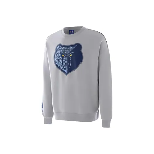 NBA Team Sweatshirts Unisex Gray