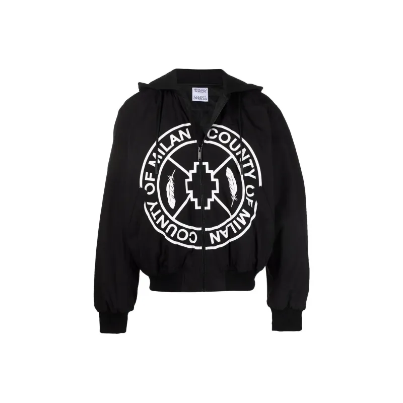 Marcelo Burlon Skate Cross Bomber Hoodie-0