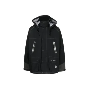 BARBOUR Logo print Hooded Jacket