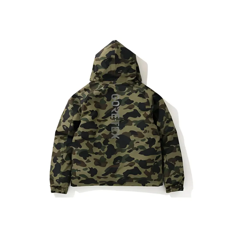 Bape Gore Tex 1st Camo Hoodie Down Jacket-1