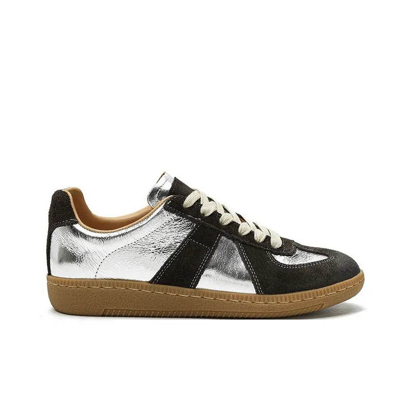 VCA Abrasion Resistant, Breathable, Moisture Wicking, Lightweight Coverage Low Top Casual Shoes Women's Silver Coffee-1