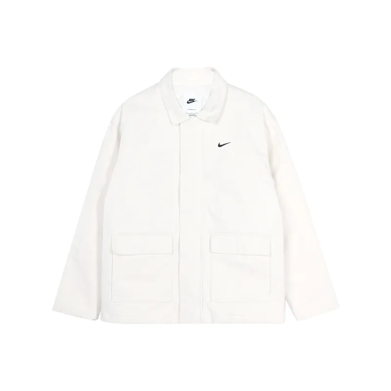 Nike Jackets Men White-5