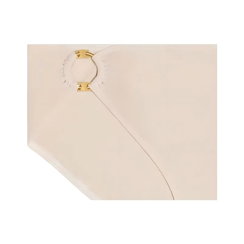 CELINE Triomphe Swimsuit Bottom In Matte Jersey-3