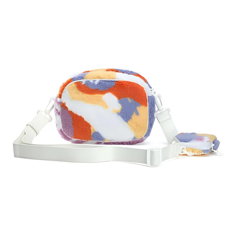 FILA FUSION Fabric Shoulder Bag Regular Women's Taro Orange-2