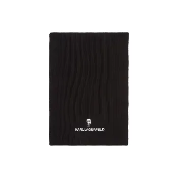 KARL LAGERFELD K/Ikonik 2.0 Ribbed Scarf