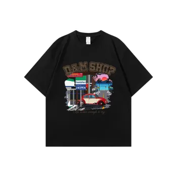 D&W T Shirts Unisex Black