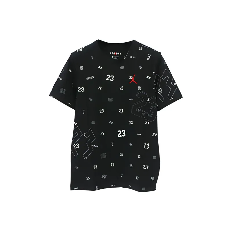 Jordan T Shirts Men Black-0