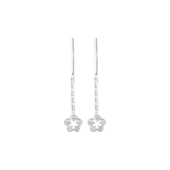 QUIET LOVE Sterling Silver Stud Earrings Women's