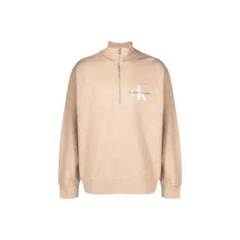 Calvin Klein Monologo Waffle High neck Sweatshirt