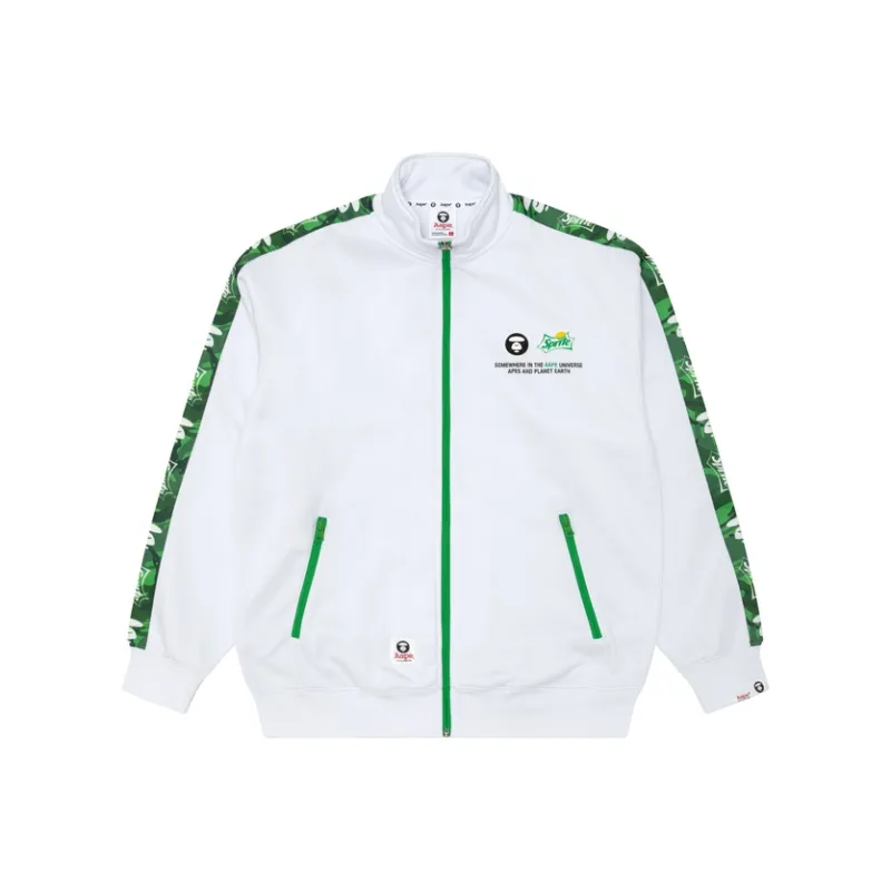 Aape X Coca Cola Logo Zip Up Jacket-2