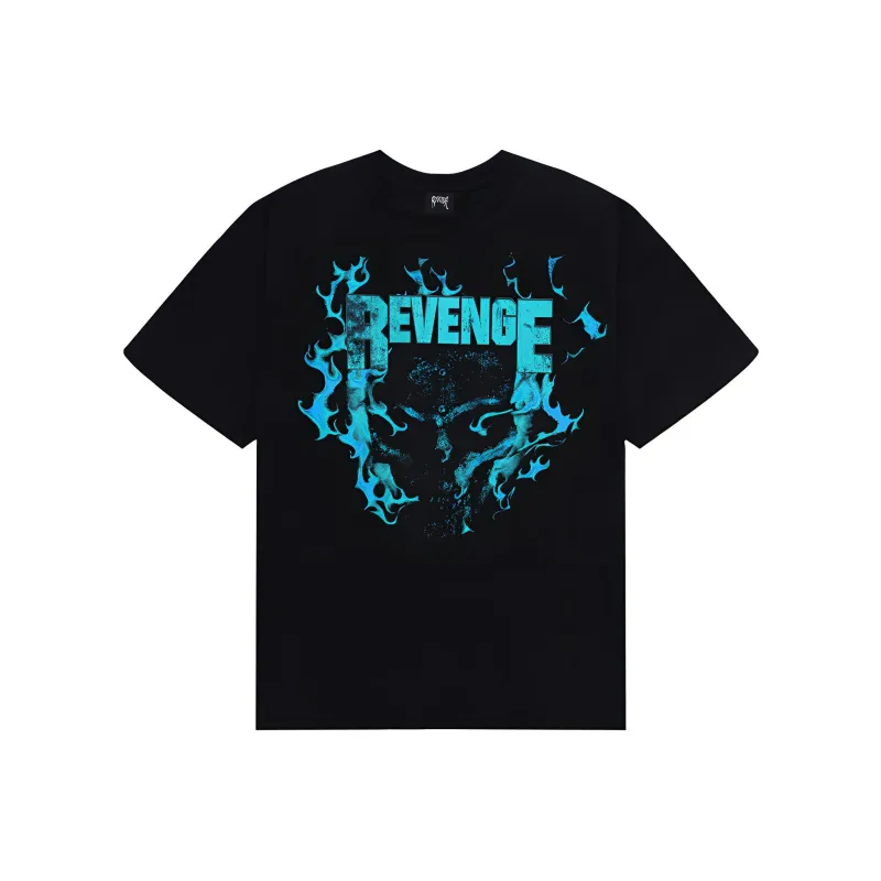 Revenge T Shirts Unisex Black-0