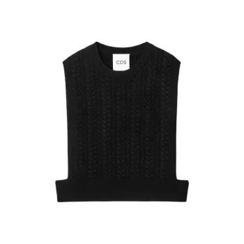 COS Tank Tops Men Black