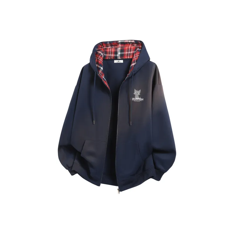 FASTFISH Sweatshirt Jacket Unisex-14