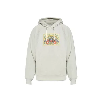 BALLY Graphic Printed Drawstring Hoodie