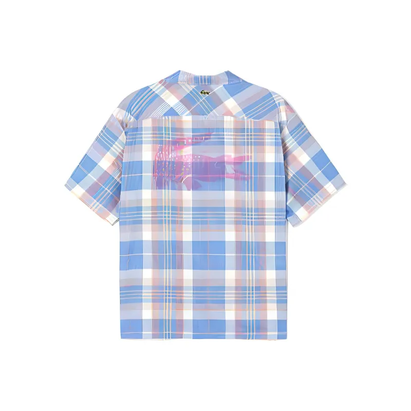 LACOSTE Shirts Men CGD/Blue Plaid-1