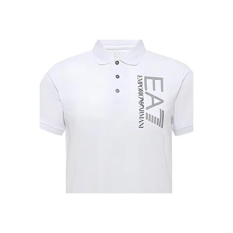 EMPORIO ARMANI Polo Shirts Men White-2