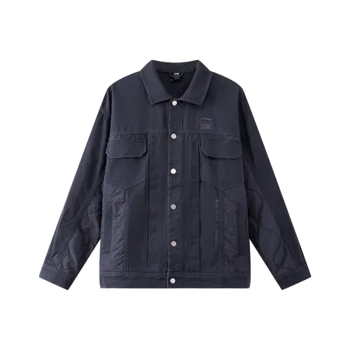 Lining X LNG X Li Ning Jackets Unisex Dark Purple Gray