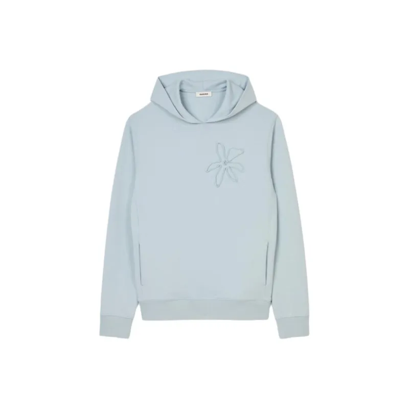Sandro Single Flower Hoodie-0