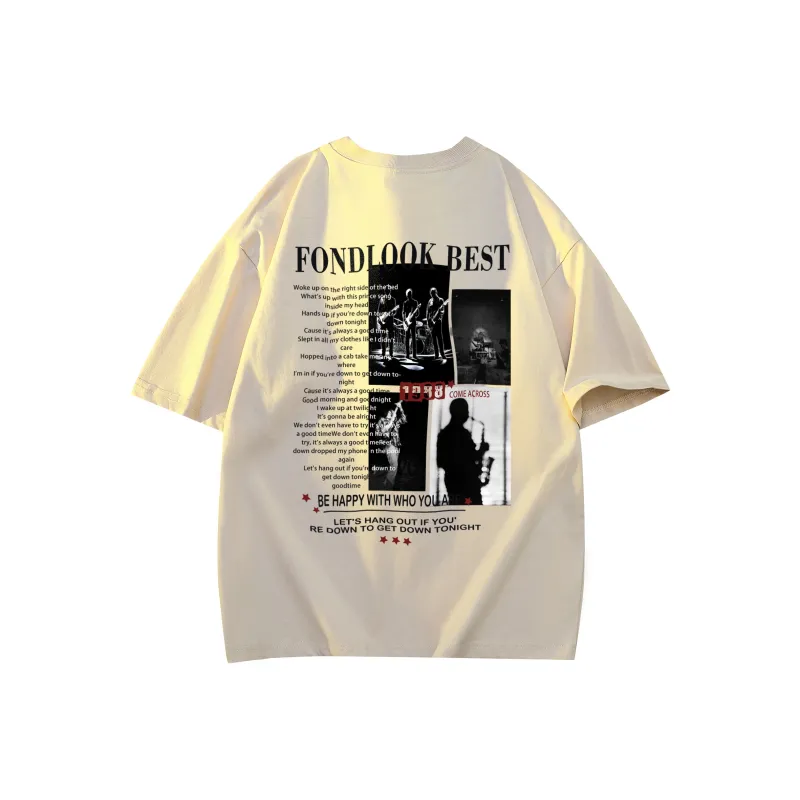 FONDLOOK T Shirts Unisex-8