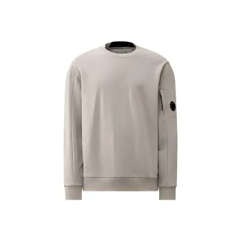 C.P.Company Diagonal Raised Fleece Crew Neck Sweatshirt