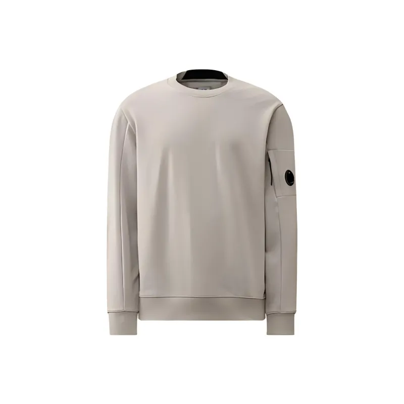 C.P.Company Diagonal Raised Fleece Crew Neck Sweatshirt-0