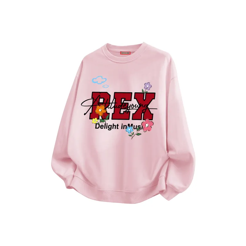 REXSHION Sweatshirt Unisex Apricot-10