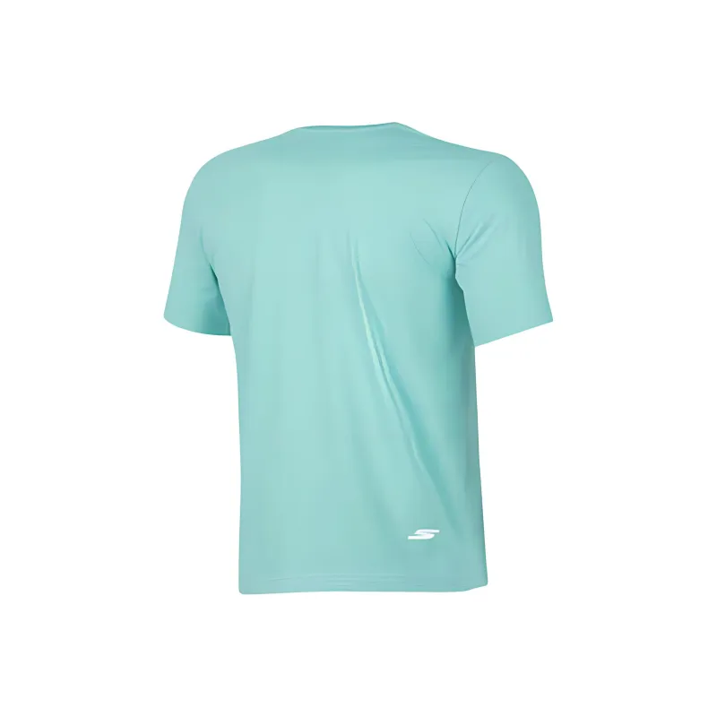 Skechers T Shirt Men's Mustard Green-1