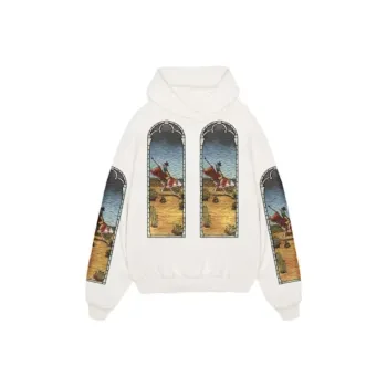 Who Decides War X Est Gee Stained Glass Hoodie
