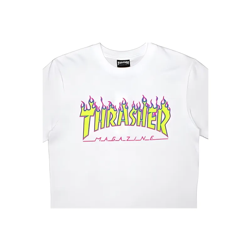 Thrasher T Shirt Japan Version Unisex White-1