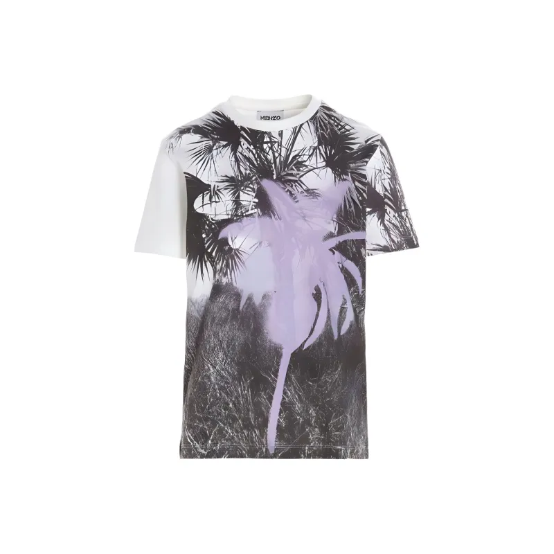KENZO T Shirts Unisex Purple-0