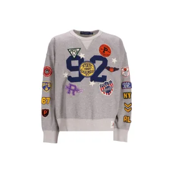 Polo Ralph Lauren Patch Detailed Crewneck Sweatshirt