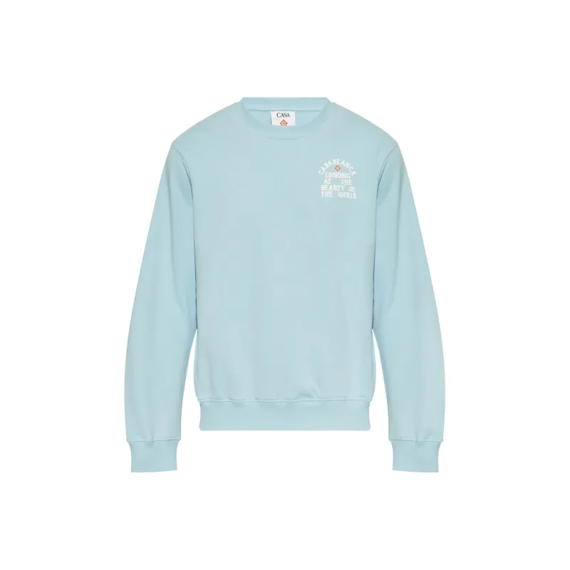CASABLANCA Looking At The Beauty Of The World Sweatshirt-0
