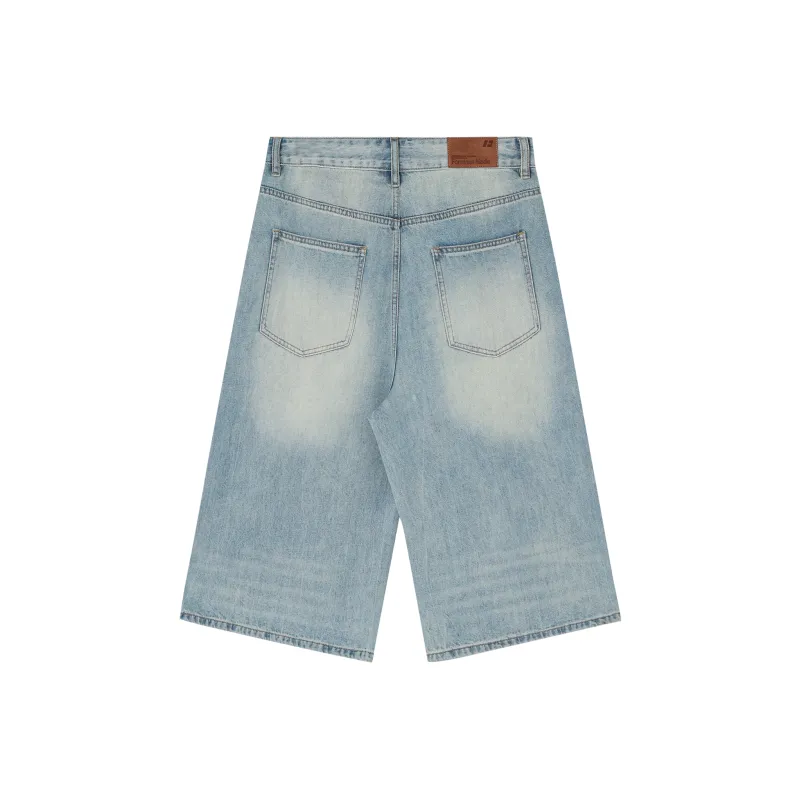 FORNINES Denim Shorts Unisex-6