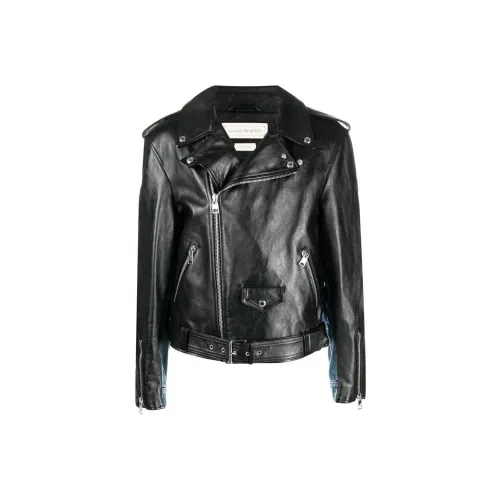 Alexander McQueen Jackets Men Black