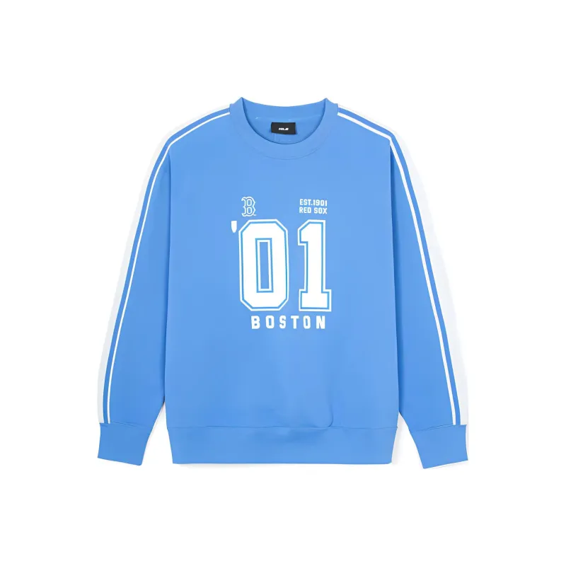 MLB SS24 Boston Red Sox Sweatshirt Unisex Blue-0