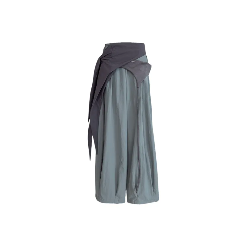Udon House Casual Pants Women's Gray-1