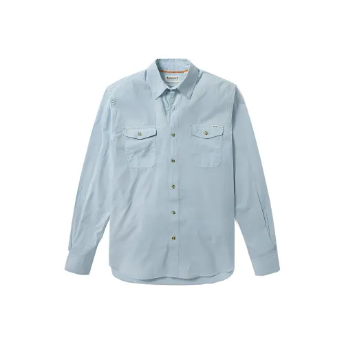 Timberland Shirt Men's Azure Blue