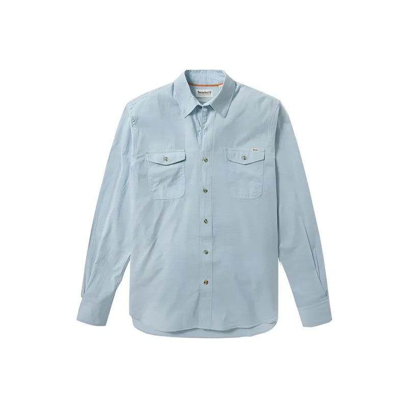 Timberland Shirt Men's Azure Blue-0