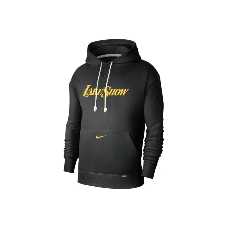 Nike Los Angeles Lakers Standard Issue City Edition Men's Nike Dri FIT Nba Courtside Hoodie-0