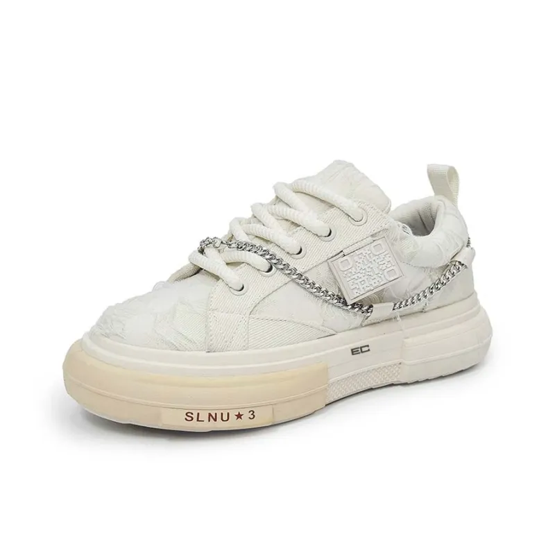 ENRICO COVERI Slip Resistant Cushioning Abrasion Resistant Lightweight Breathable Low Top Canvas Shoes Men's-1