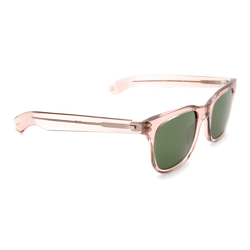 MOSCOT Acetate Metal Irregular Shape Sunglasses Women's Pink-1