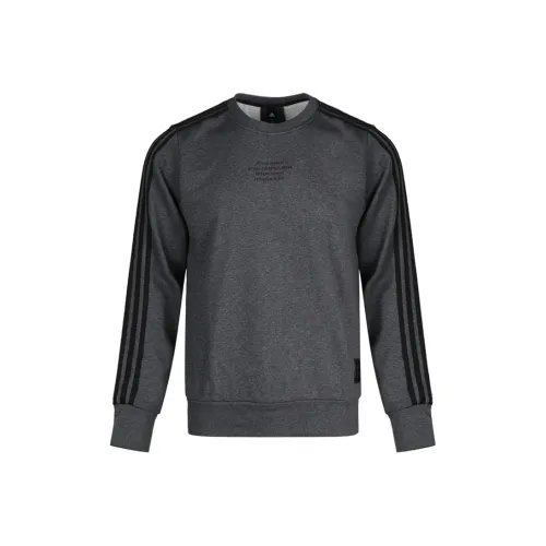 Adidas Real Madrid Soccer Collection SSP CR SWT Knitwear Men's Gray