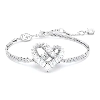 Swarovski Matrix Heart Pendant Bracelet
