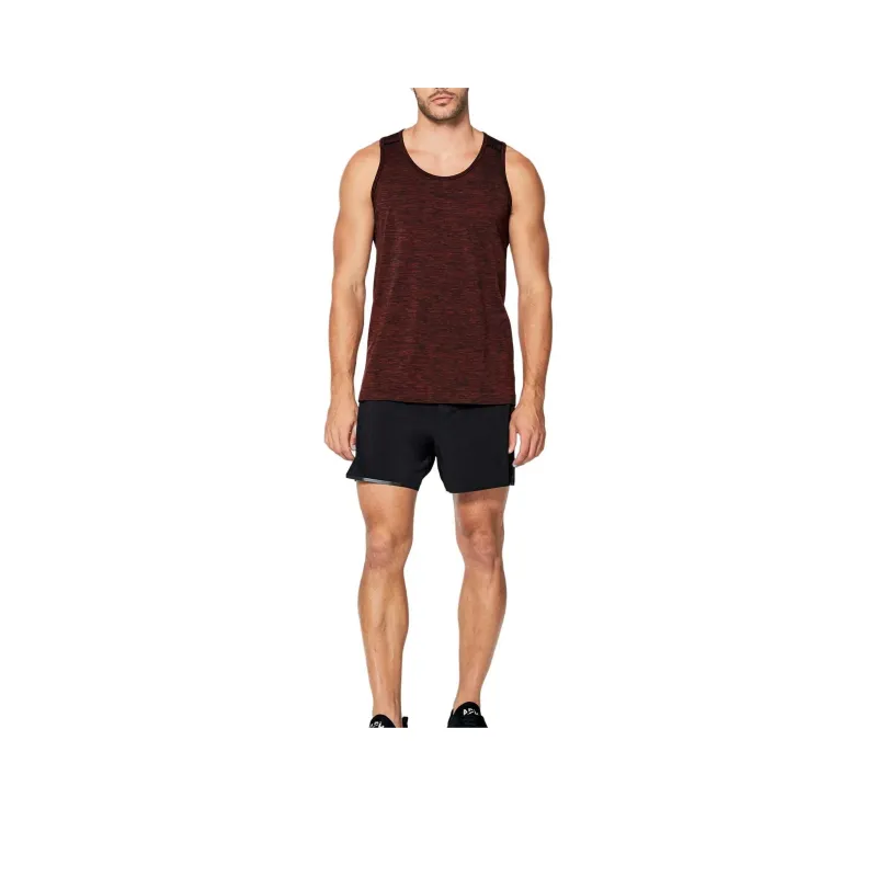 Lululemon Metal Vent Tech Tank Tops Men's Red Black-0