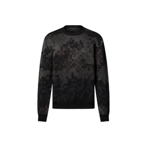 LOUIS VUITTON Damoflage Jacquard Pullover