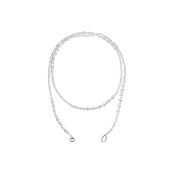 GLITTER STELLA Shi Jiazhuzhu Necklaces Women's White